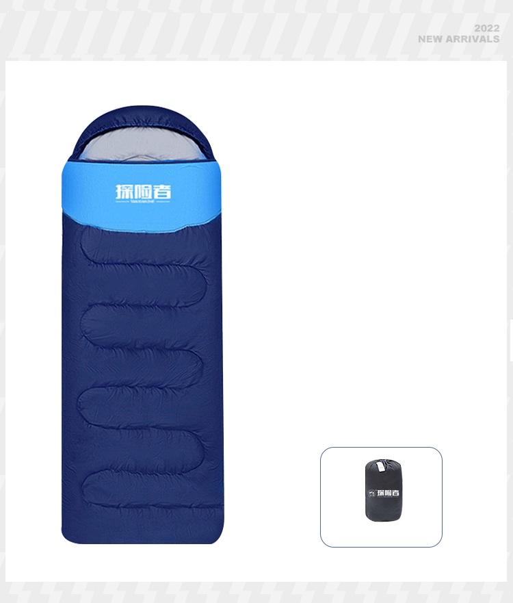 寝袋 シュラフ封筒型 軽量 保温 防水 スリーピングバッグ アウトドア 防災用 避難用 コンパクト 車中泊 キャンプ 春夏秋冬 登山 丸洗い可能 収納パック付き 