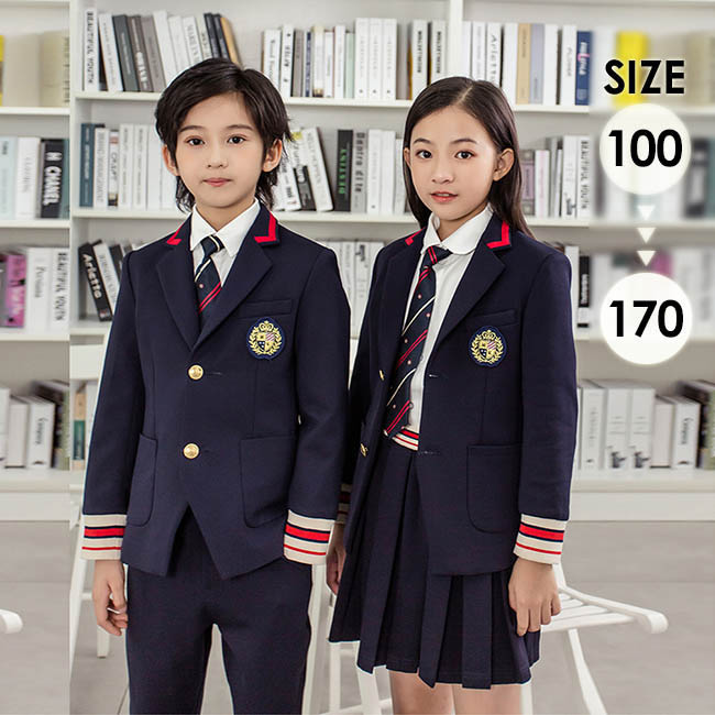 卒業式 スーツ 入学式 スーツ 女の子 男の子 子供スーツ 4点セット フォーマル スーツ キッズ カジュアル 卒業式服 中学生 小学生 