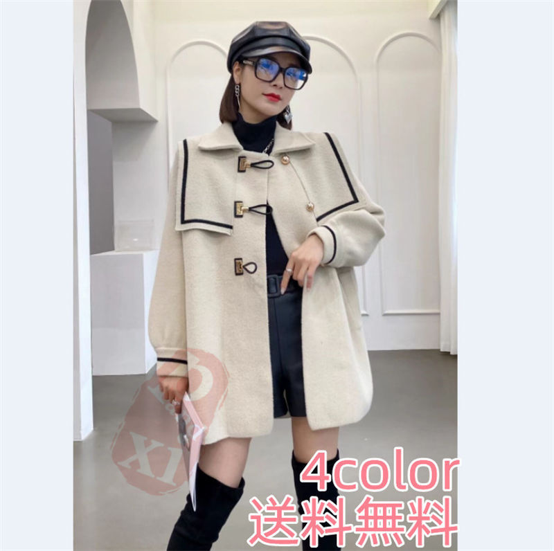 ジャケット レディース 40代 長袖ノーカラージャケット ショット丈ツイードコートアウター 秋服 送料無料 結婚式 七五三 韓国風 入学式 オフィス 通勤OL 卒業式 