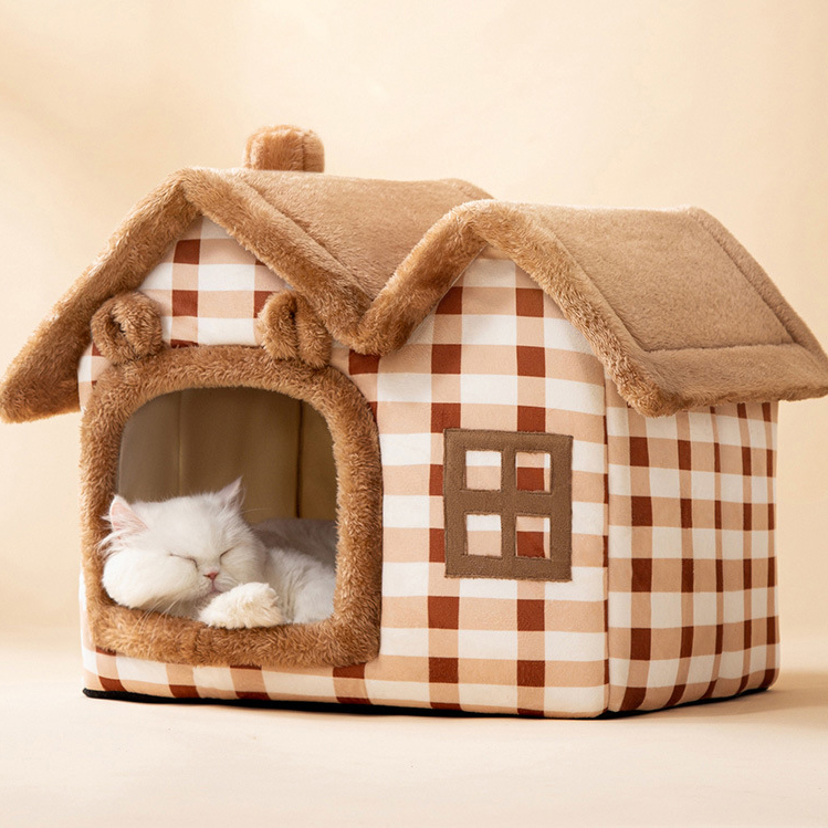 ペットハウス 犬ハウス 猫ハウス ペットベッド 猫ベッド 冬用 犬ベッド 洗える ベッド 秋 折りたたみ 暖かい HOUSE 春 PET おしゃれ ドーム型 ふわふわ 冬 