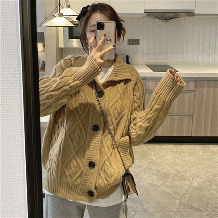 ニットカーディガン ニット セーター レディース 長袖 秋 秋冬 ライトアウター 20代 体型カバー ゆったり 30代 大きいサイズ ニット可愛い 40代 ニットセーター 