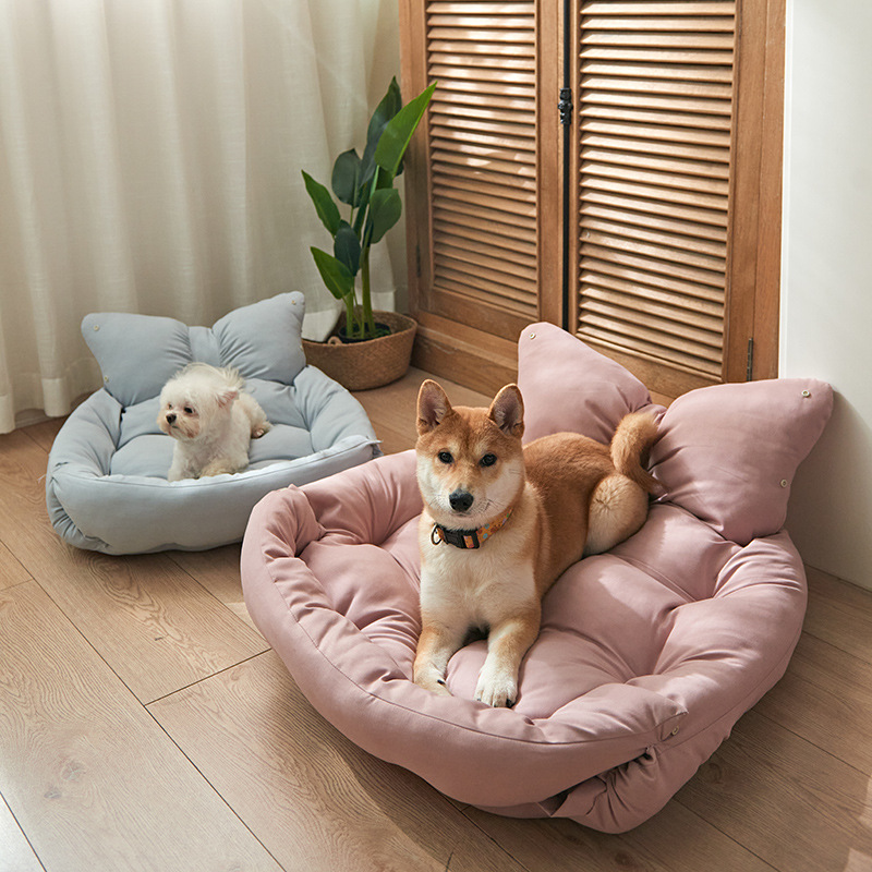 犬ベッド 多機能ペットハウス おしゃれ 3WAY 洗える ふかふか 猫ベッド 犬用 猫用 ペットベッド まくら 枕 かわいい マット 布団 子犬 ペットクッション 中型犬 