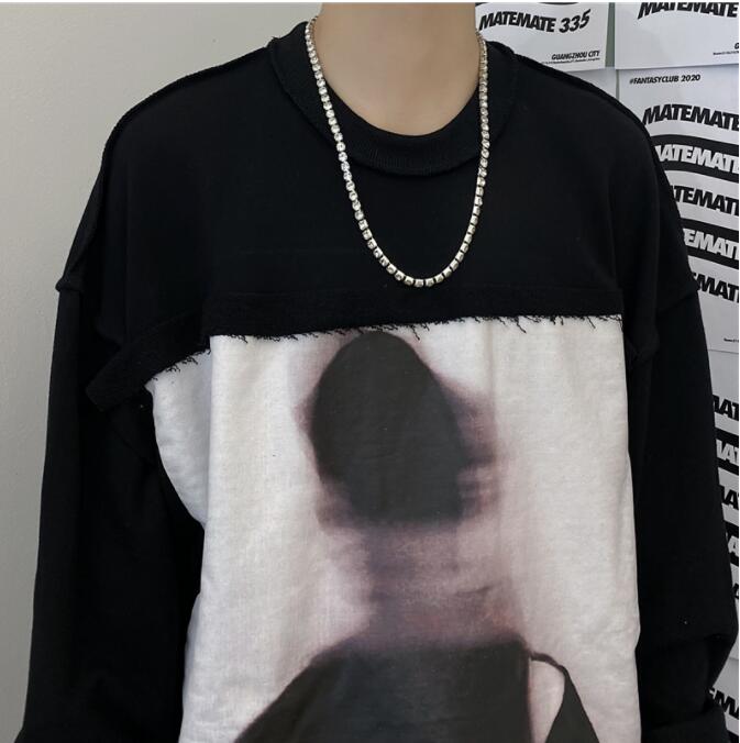 ラインストーン ネックレス 韓国 ストリート HIPHOP 原宿系 JW-539 ダンス K-POP レディース 衣装 