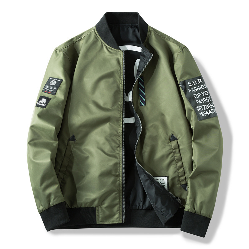 新品 秋服 ジャケット メンズ長袖 ジャケット メンズフライトジャケット ジャケット リバーシブル ミリタリージャケット 冬物 秋 20代 ミリタリーアウター 