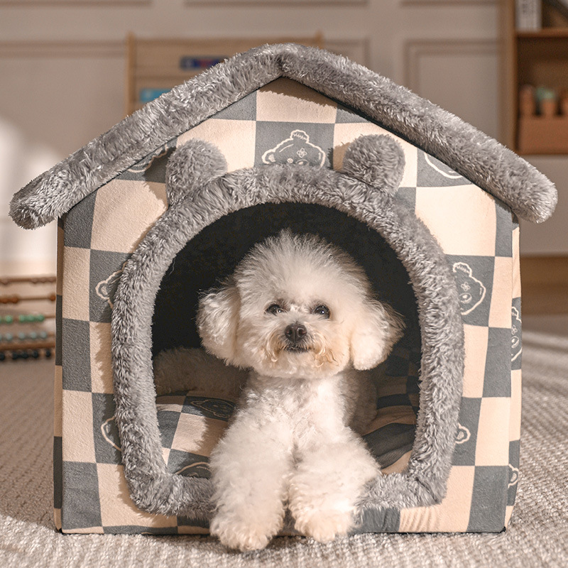 ペットハウス 猫ベッド 冬用 洗える 犬ハウス 猫ハウス 犬ベッド おしゃれ 春 ドーム型 ペットベッド 折りたたみ ベッド 冬 PET 秋 ふわふわ 暖かい HOUSE 