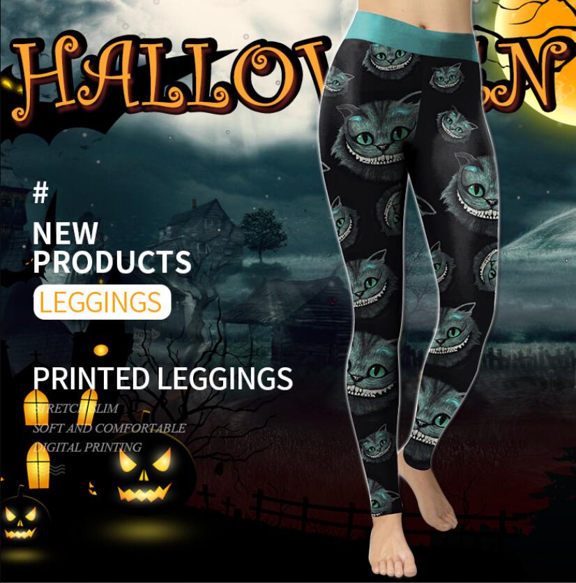ハロウィンヨガパンツ ヒップアップ トレーニング フィットネス エアロビクス ズボン ズボン エアロビクスウェア 美脚 ランニングウェア ダンス衣装 