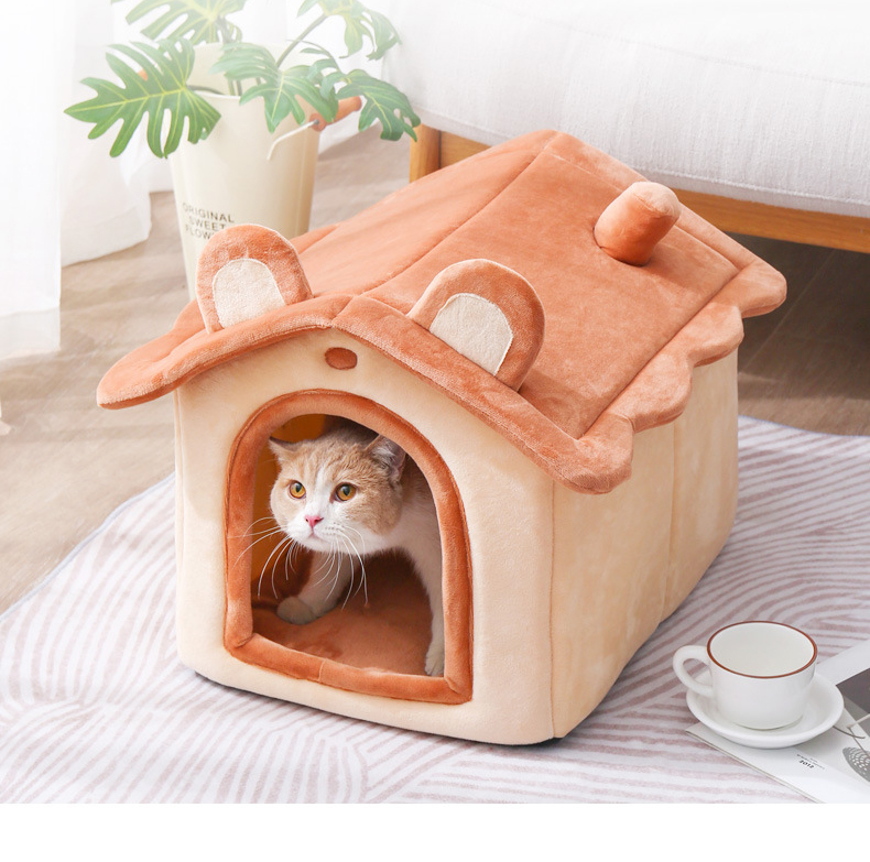 ペット ハウス 犬 ハウス 犬 猫 室内用 折りたたみ 暖かい ドーム型 冬 犬ハウスドーム 小型犬 クッション 犬小屋 ペット小屋 洗える ふわふわ おしゃれ 可愛い 