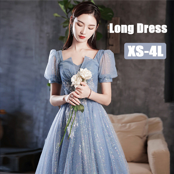 カラードレス体型カバー 謝恩会 パーティドレス 身長を長く見せる 記念日 大きいサイズ おとな シンプル 