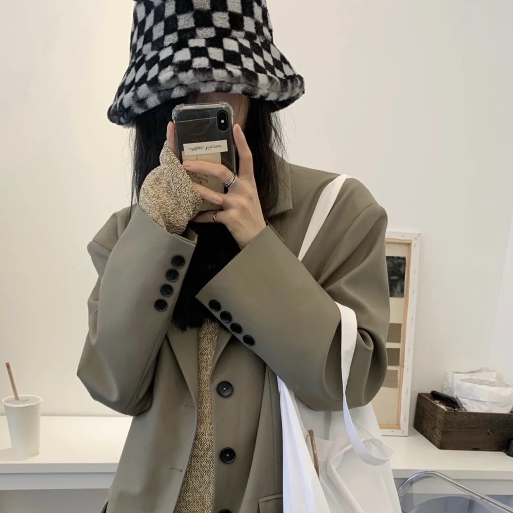 フラッグ チェック柄 ボア ファー バケットハット バケハ K-POP ダンス 原宿系 ストリート オルチャン 衣装 HIPHOP レディース Y2K 韓国 