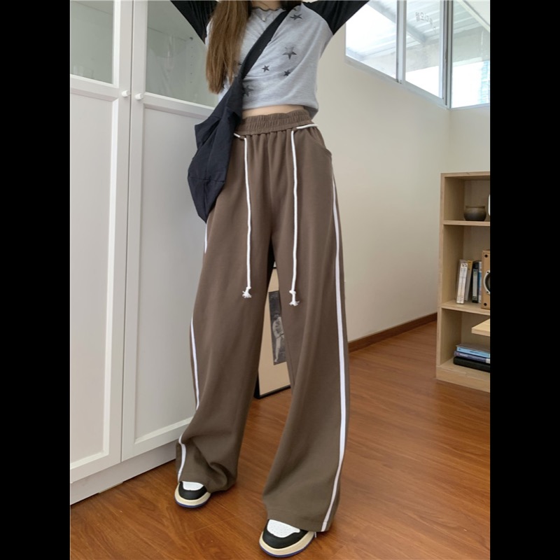 ラインパンツ 韓国 ストリート HIPHOP 原宿系 K-POP ダンス 衣装 レディース 