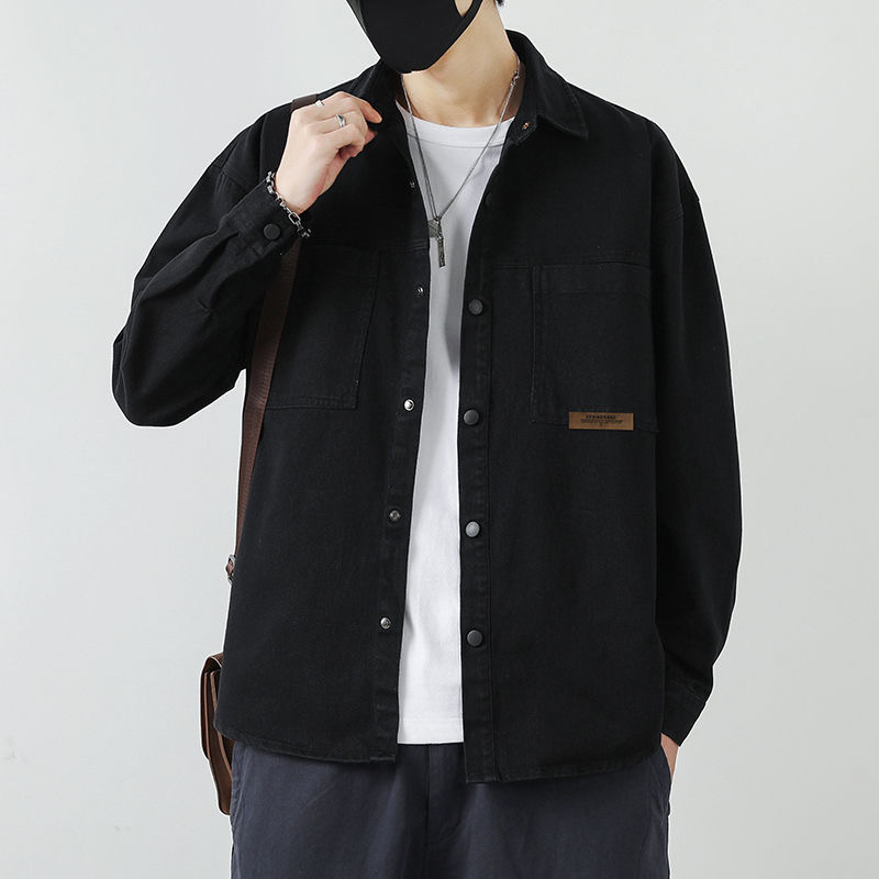 カーゴシャツ 長袖シャツ カジュアルシャツ ミリタリーシャツ 開襟シャツ メンズ 大きいサイズ ファッション 通勤通学 ゆったり ゆったり トップス シャツ 