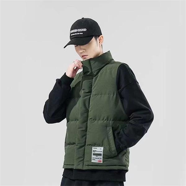 中綿ベスト ダウンベスト メンズ 秋冬 中綿ダウン アウター 暖かい スタンドアウトドア 防寒 袖なし 大きいサイズ キルティング ベスト 厚手 