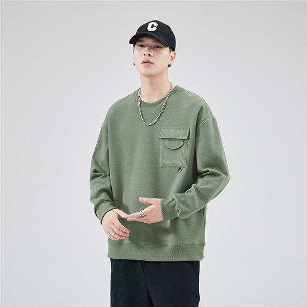 トレーナー メンズ 長袖 プルオーバー スウェットポケット付き 秋服トレーナー 春秋 クルーネック 大きいサイズ 韓国ファッション 秋服 送料無料 
