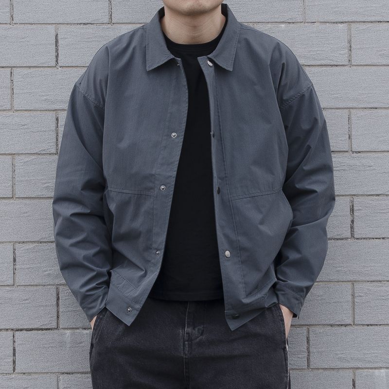 ジャケット アウター ライトアウター メンズ 春秋服 ポケット付き ストリート カジュアル アウトドア 大きいサイズ 普段着 着痩せ 