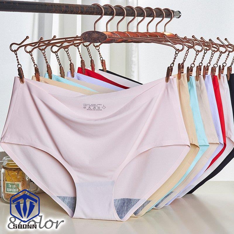 スタンダードショーツ 単品 レディース インナー 女性下着 シームレス パ 単色 無地 シンプル 大きいサイズ有 響きにくい パンティー ひびきにくい 