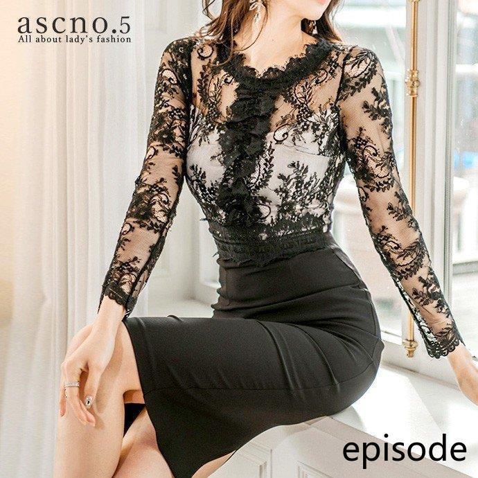 新品 キャバドレス キャバ ドレス キャバクラ パーティードレス 結婚式 ワンピースレース ワンピ 二次会 