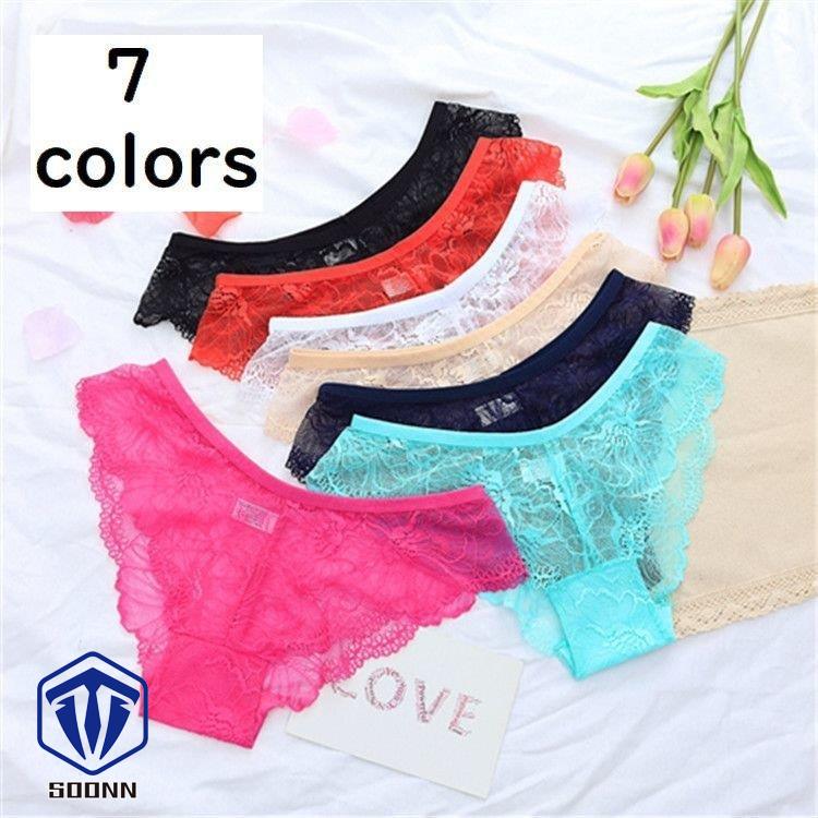 ショーツ パンツ パンティー ローウエスト ローライズ ヒップハンガー 婦人用 フラワー 女性下着 レディース インナー 花 レース 