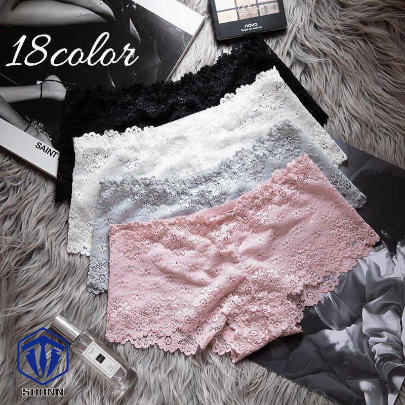 ショーツ パンツ パンティ スタンダードショーツ 総レース インナー 下着 無地 レディース シンプル 