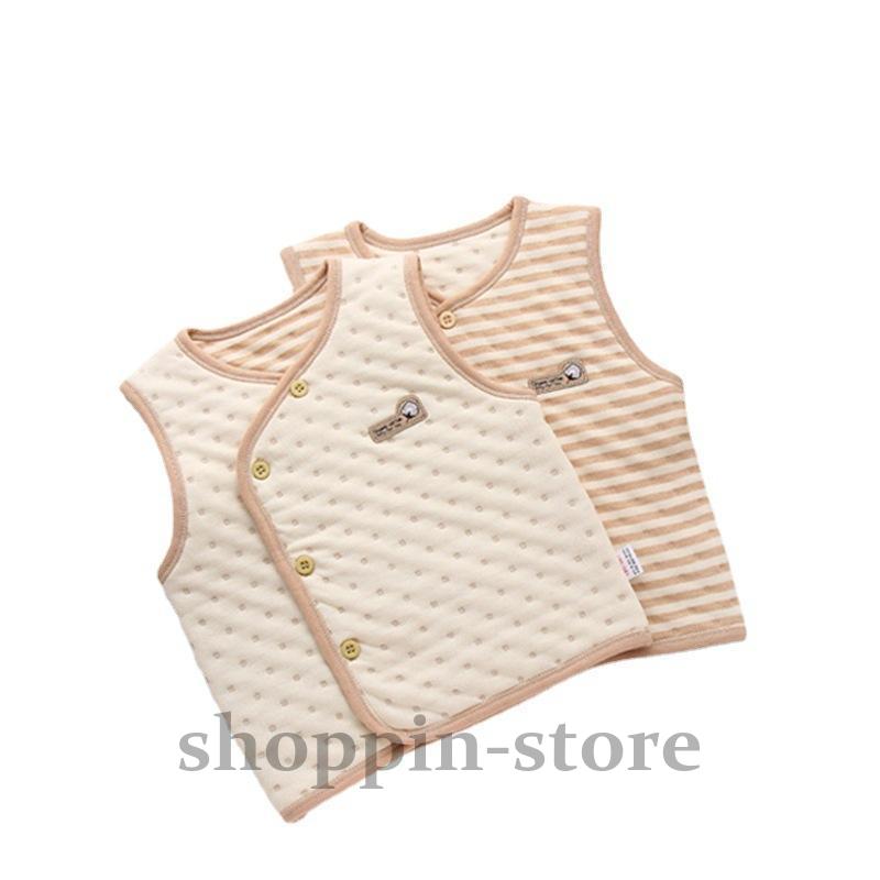 ベビーベスト春秋冬外着赤ちゃん小さな馬クリップ暖かい綿新生児子供ベスト男性と女性の純粋な綿は 肩をすることができます。  