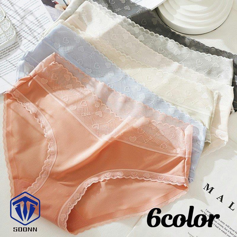 スタンダードショーツ ノーマル レディース 婦人 インナー 下着 パンツ レース フルバック ロゴ アウターに響きにくい ハート かわいい おしゃれ 