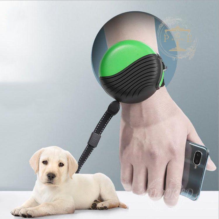 犬用リード ドッグリード ペットリード 伸縮リード 巻き取り式 ペット用品 選べる4色 フレキシリード 中型犬 小型犬用 自動巻き取り式 3M 小型犬 