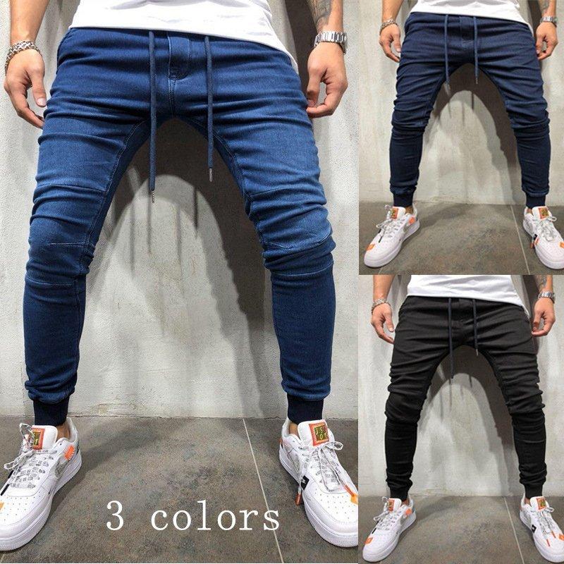 スウェットパンツ ジョガーパンツ デニム メンズ ボテーパードパンツ ルームウェア 無地 スリム パンツ 個性的 秋服 スポーツパンツ 