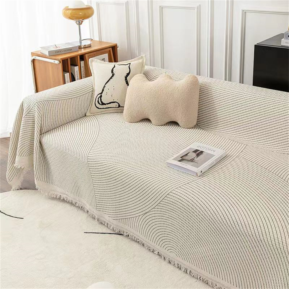 ソファカバー ソファー保護カバー 北欧風 2人掛け 3人掛け フルカバレッジ シンプル 四季通用 汚れ防止 洗える 多機能 防塵 長方形 