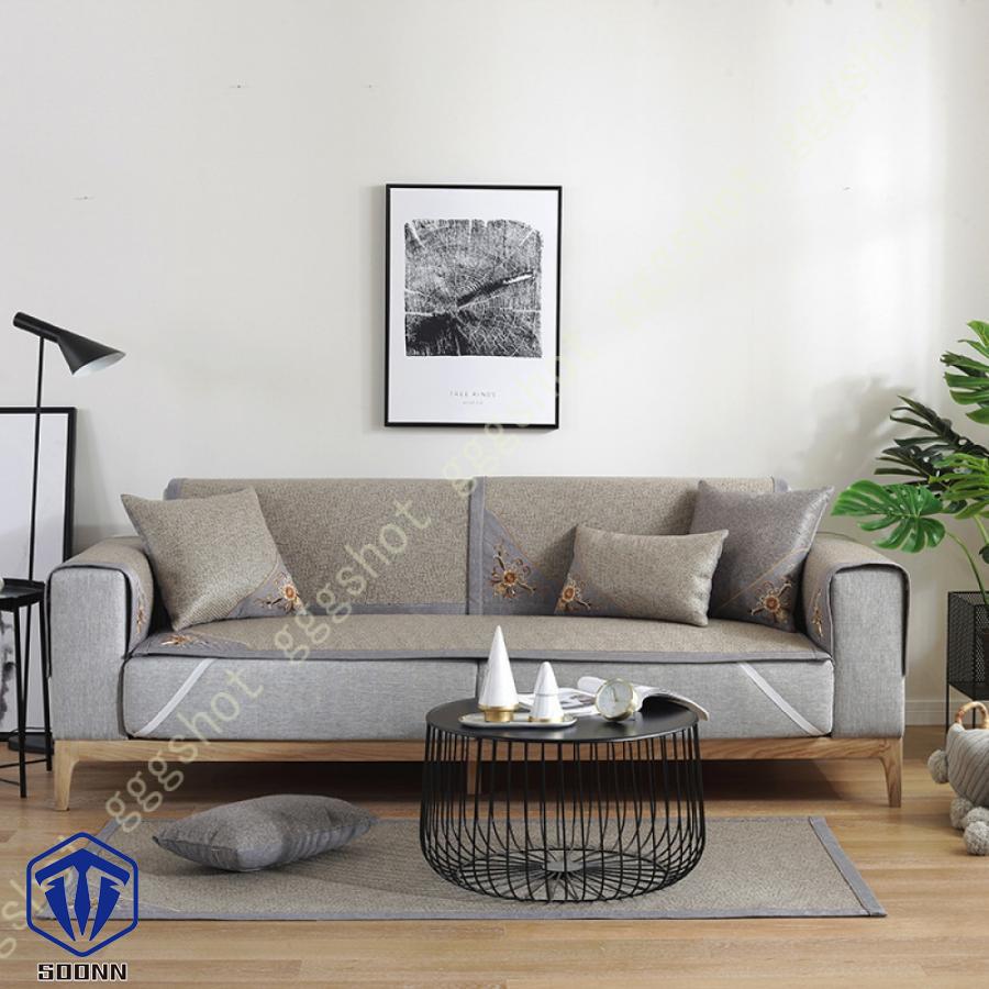 ソファカバー 3人掛け 夏 冷感 籐マット 北欧風 マルチカバー 冷感 カウチカバー 籐竹 涼しい 涼感 マルチクロス 滑り止め おしゃれ インテリア 