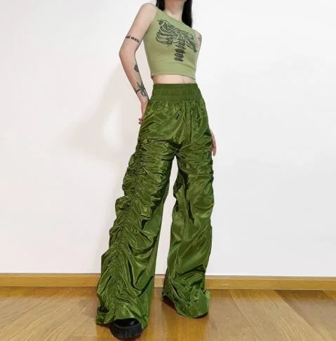 ロング パンツ 韓国 ファッション レディース  