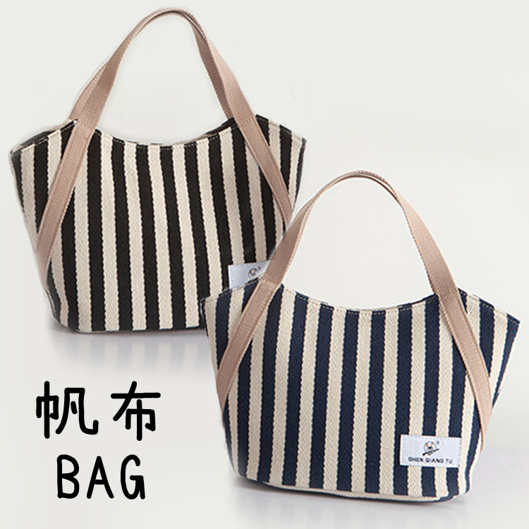 帆布トートバッグ レディース ミニトートバッグ キャンおしゃれ かわいい ファスナー付き マザーズバッグ ハンドバッグ エコバッグ サブバッ ランチバッグ 